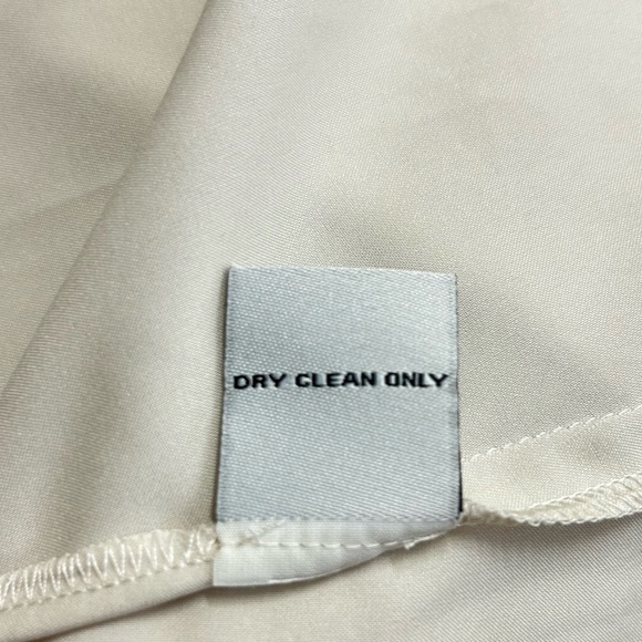 J Peterman Chiffon Ruffle Dress 12 Floral Feminine Tiered Empire Waist Romantic - Picture 13 of 15